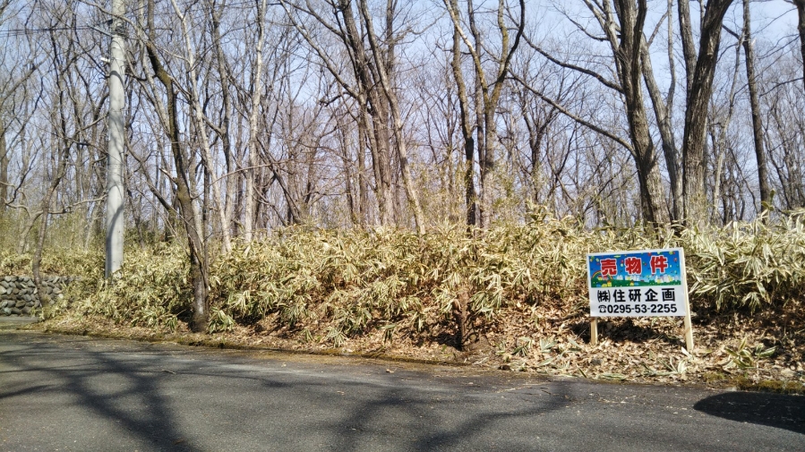 栃木県那須町高久丙 総区画数3270区画、標高約600m付近に広がる緑豊かな山林別荘地!