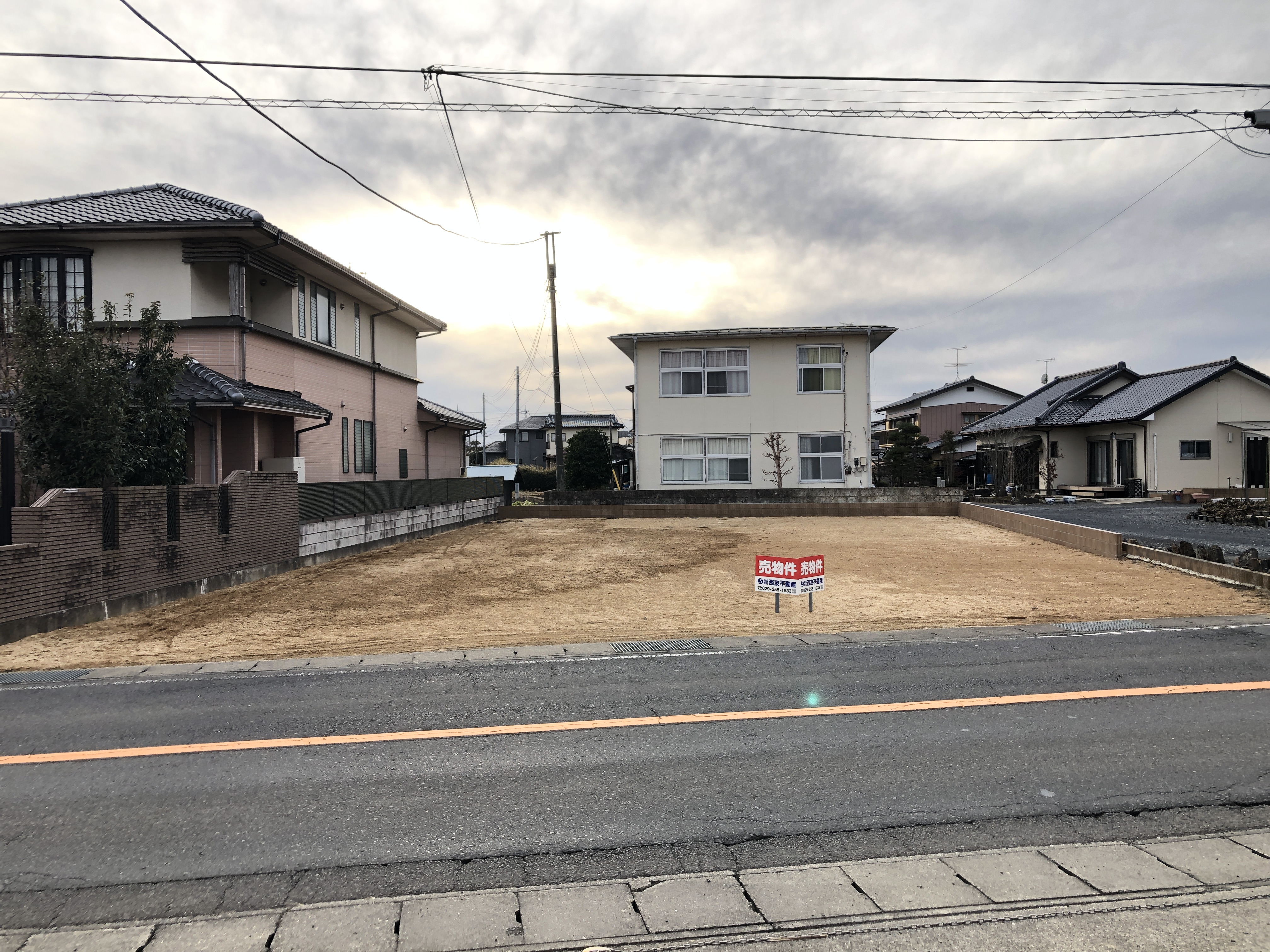 【常陸大宮市南町】旧道沿い約132坪！　住宅・店舗用地に！
